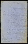 Henry Grover, Resident Magistrate's Office, Mongonui [Mangonui] - Acting Collector and Postmaster - accepting temporary appointment during Mr Brown's absence