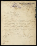 Frederick J Jackson, Local Secretary, The European Assurance Society, Sydney - Miller and Atkyns - forwarding their policies