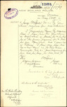 From: High Commissioner, London Date:31 March 1911 Subject: Inquiry for missing person John Lovell