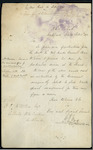 G A Woods, Lieut. Commander HMLS "Laith" at Auckland - William Davidson, Coxswain, and Stephen Scott, Able Seaman - commended for their services at the Thames