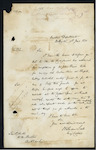 William Seed, Secretary of Customs, Wellington - Customs House at Russell - John Prior's tender of ú40 accepted