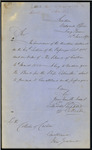 Custom House, London - "Aboukir"- enclosing bond. Richard Langlands, Master and James William Temple, Charterer