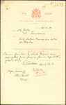 From: Henry Cooke, Tuamarina, Marlborough To: Colonial Treasurer, Wellington Date: 14 April 1881 Subject: As to whether Maoris are liable for dog tax