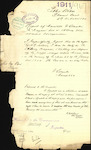 From: William Barry, Ma Waro, Albury, South Canterbury Date: 10 April 1911 Subject: For permit to hold raffles at Catholic Bazaar at Albury