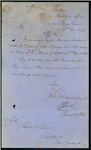 Custom House, London - "Queen Bee" - forwarding Bond, Edward George Dent, Master and Walter Savill, Charterer