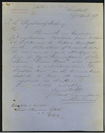 Wood and Cunningham, Christchurch - "Ocean Wave" - forwarding Bill of Sale from W D Wood and C C Aikman to Richard Davis and John Smith