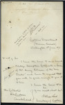 William Seed, Secretary and Inspector of Customs, Wellington - "Free Trader" - forwarding Pilotage Exemption Certificate in favour of Henry Robinson