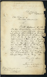 Jane Clarke, Auckland - George Henry Clarke - requesting that he, her husband, act as her agent and Master from time to time of "Wanderer"