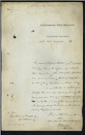 William Mills, Registrar, Christchurch - "Mary Ann Christina" - Register closed in May last
