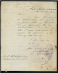 James Lowrie, Coast Waiter, Kaipara - Coast Waiter - re his appointment