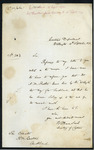 William Seed, Secretary and Inspector of Customs, Wellington - A M Butler - leaves on "Wellington"