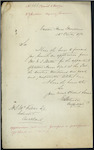 Edward W Patieson, Acting Sub Collector of Customs, Mongonui [Mangonui] - W J Butler - forwarding application for appointment as Custom House Agent at Mongonui