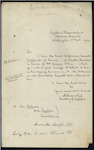 William Seed, Secretary, Marine Branch, Wellington - Joseph Ellis - forwarding Certificate of Service as Master, Home Trade