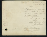 James Lowrie, Coast Waiter, Kaipara - Vouchers - forwarding