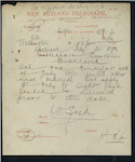 William Seed, Secretary and Inspector of Customs, Wellington - Tariffs - apply only to sight goods landed and delivered prior to date