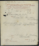 Henry F Andrews, Collector of Customs, Thames - Distillation Act Notices - Coromandel is his district as Inspector of Distilleries