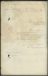 James C Gavin, for Paymaster-General, Wellington - James Lowrie - general authority for E Ellingham to receive public moneys on his behalf