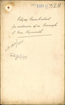 From: E Griffiths, New Plymouth Date: 8 February 1911 Subject: Forwarding petition with additional signatures for inclusion of Fitzroy Town District in Borough of New Plymouth
[Former correspondence regarding alteration of boundaries Borough of New Plymouth; Petition from E Griffiths & Others]