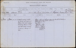 MILNE, Alexander, No.284  - Armed Constabulary Force - Defaulters' Sheets