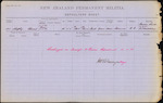 MURPHY, Edward, No.364 3/c Gunner  - Armed Constabulary Force - Defaulters' Sheets