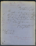 Henry Wilson, Auckland - Spruce Beer - protest against paying duty