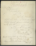 J B MacFarlane, Auckland - Stannus Jones and George William Owen - application to act as Custom House Agents