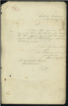 James Lowrie, Coast Waiter, Kaipara - Light Dues and Port Charges - requesting receipt book