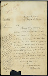 William Seed, Secretary and Inspector of Customs, Wellington - Henry F Andrews - re prosecution by him of Messrs Hazard and Hart for breaches of the Arms Act