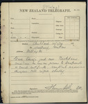 Thomas Hill, Collector of Customs, Auckland - "Anazi" - Beckham considers he has no power to suspend or cancel certificate - Nautical Assessor disagrees. Telegram to Secretary