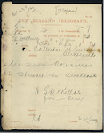 Henry S McKellar, for Secretary and Inspector, Customs and Marine Department, Wellington - Nancarrow and Stewart - where are they?