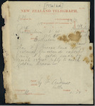 Henry F Andrews, Collector of Customs, Thames - F J Brooks, Bank of New Zealand - has he exported NZ gold since March 1874?