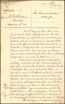 From: F H Wood, Masterton To: Benjamin P Bayly, Superintending Inspector, Stock Branch, Wellington Date: 23 August 1886 Subject: Offer to deliver in the Wairarapa 500 Dunedin ferrets at 10/- each
