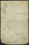 Henry S McKellar, for Secretary and Inspector, Customs and Marine Department, Wellington - Kawhia and Aotea Harbours - clearances not to be granted until further instructions received