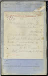 Henry Newson Brewer, Sub Collector of Customs, Onehunga - "Merlin" and "Wild Duck" are at Onehunga - Captain Waite is in Auckland