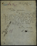 Edward and Henry Isaacs, Auckland - Bonded Warehouse - asking permission for storeman to sleep on premises whilst alterations are being made