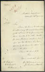 Henry S McKellar, for Secretary and Inspector, Customs and Marine Department, Wellington - Owen and Graham's Warehouse - new Bond by Arthur Heather approved