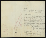 Henry S McKellar, for Secretary, Marine Branch, Wellington - Moko Hinau - inform Mr Stewart when "Ringleader" can take surveyor there