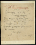 William Seed, Secretary and Inspector of Customs, Wellington - Dickson - to be withdrawn from Thames - send another officer
