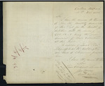 James Lowrie, Coast Waiter, Kaipara - Accounts - forwarding for month of October