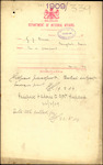 From: George James Bruce, Bangkok, Siam Date: 30 December 1908 Subject: For a passport