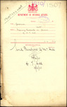 [Passport for Henry Thomas Hill]