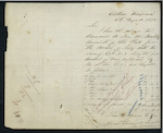 James Lowrie, Coast Waiter, Kaipara - Monthly Accounts - forwarding for July