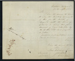 James Lowrie, Coast Waiter, Kaipara - Monthly Accounts - forwarding for August