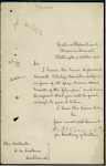 Henry S McKellar, for Secretary, Marine Branch, Wellington - "Glimpse" - forwarding Pilotage Exemption Certificate in favour of George Brown Harris