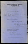 Thomas Henry Cosham and Frederick Brabham, Owners, Melbourne - "East Lothian" - requesting transfer of Registry to Port of Melbourne