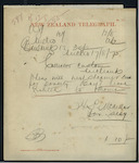 Henry S McKellar, for Secretary and Inspector, Customs and Marine Department, Wellington - W Esdaile Thomas - leave granted