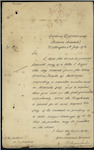 [1] William Seed, Secretary, Marine Branch, Wellington - Hauraki Gulf - Sunken Rock - report from Harbour Master. "Ringleader" to search - Mr Grey to take careful bearings; [2] I J Burgess, Chief Harbour Master and Pilot, Auckland - Hauraki Gulf - Sunken Rock - Captain Edward S Williams of Barque "Camille" reports sunken rock near Simpson's Rock