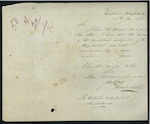 James Lowrie, Coast Waiter, Kaipara - Exemption Certificates - does not have numbers of "Mary Webster", Captain Watson, "Harriet Armitage", Captain Mailler, or "Excelsior", Captain Joiner