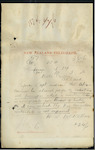 Henry S McKellar, for Secretary and Inspector, Customs and Marine Department, Wellington - "Alarm" - inform Captain Andrews - cannot be cleared with passengers without a Master on board