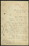 Henry William Brewer, Landing Surveyor, Auckland - Harmoniums - consigned to J Robertson and Company per "Emu" - fraud suspected